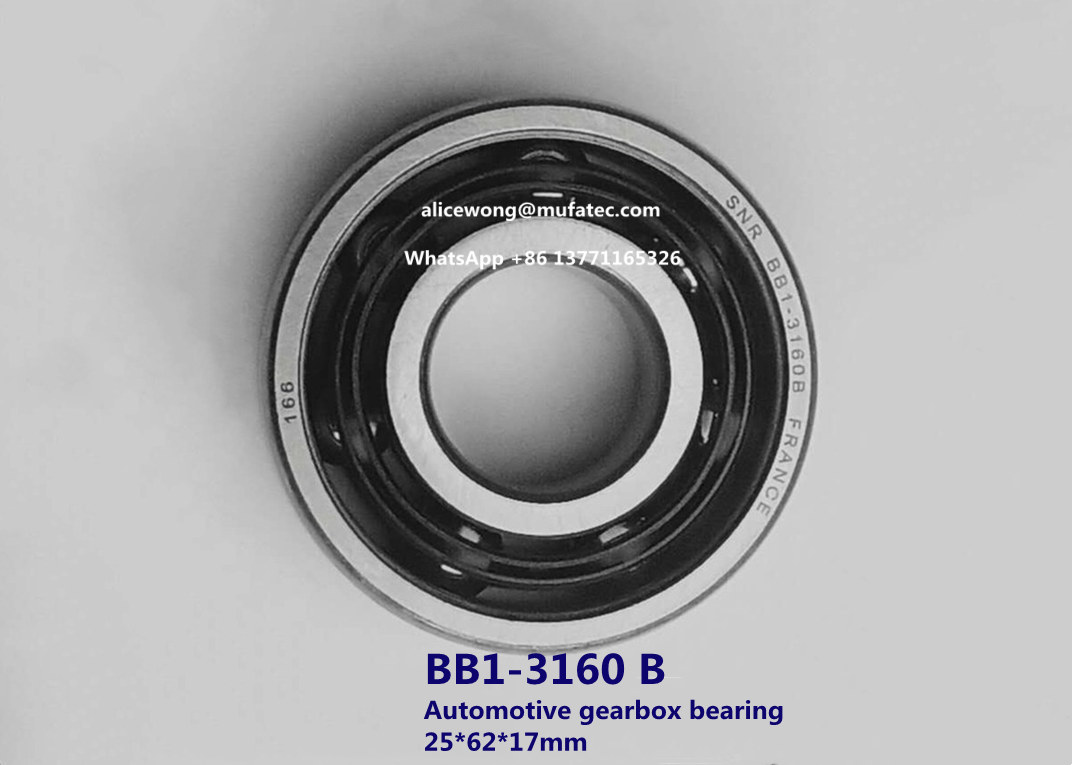 BB1-3160 B automotive bearing auto repairing and maintenance 25*62*17mm