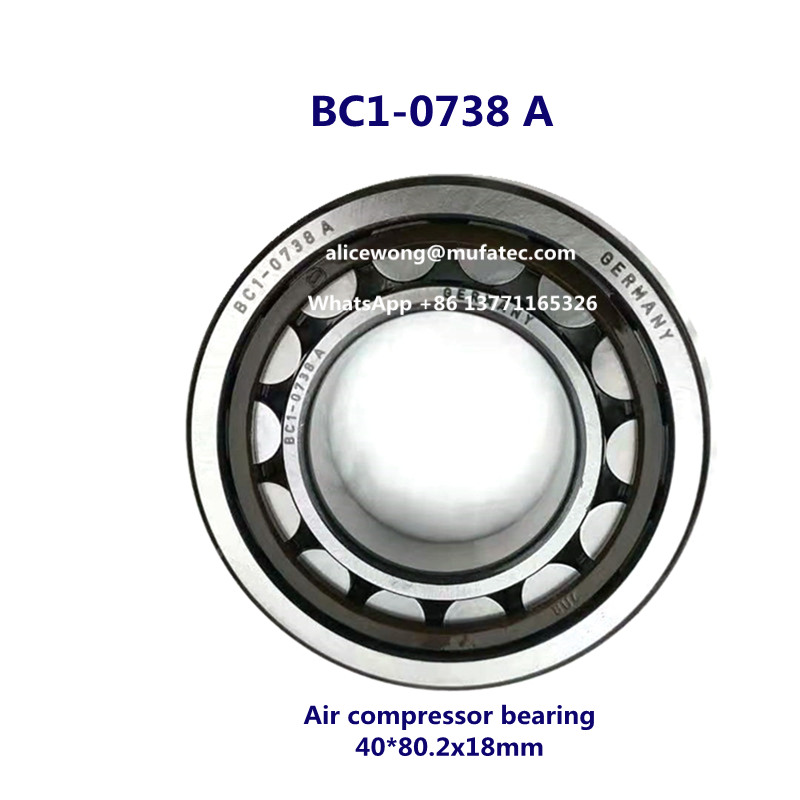BC1-0738A auto air compressor bearings for auto repairing and maintenance 40*80.2*18mm