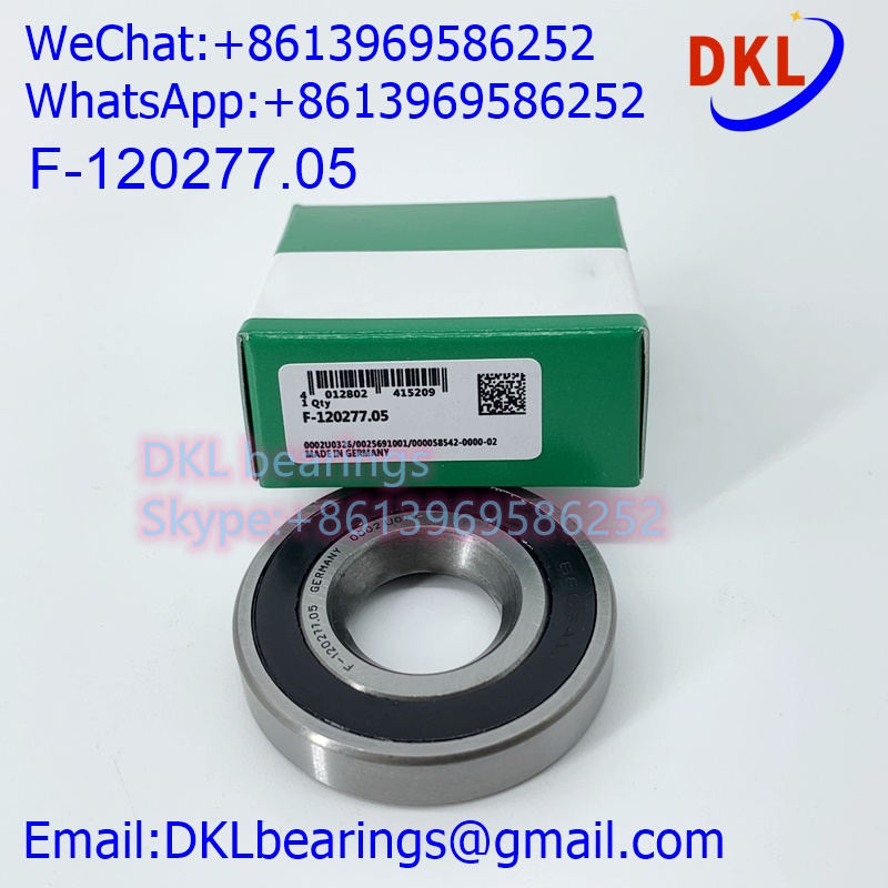 F-120277.05 Textile machine bearing (High quality) size 17x42x8 mm