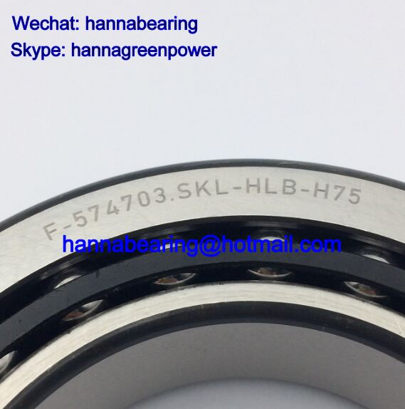 F-574703.SKL-HLB-H75 Auto Bearings / Double Row Ball Bearings 50x90x23mm
