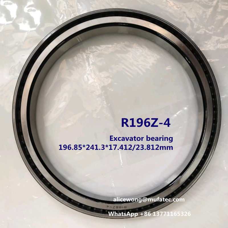 R196Z-4 excavator travel reduction bearing thin wall taper roller bearing 196.85*241.3*17.462/23.812mmmm