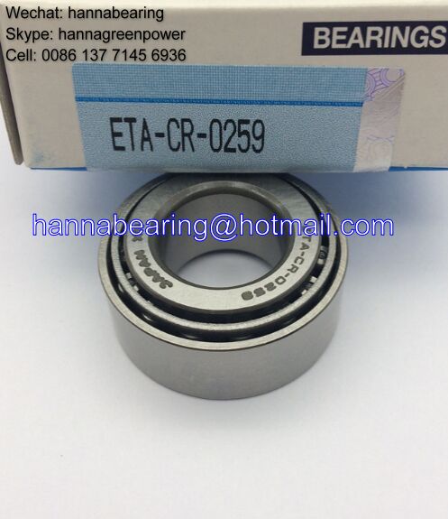 ETA-CR-0259 Auto Bearings / Taper Roller Bearings 15x30x13mm