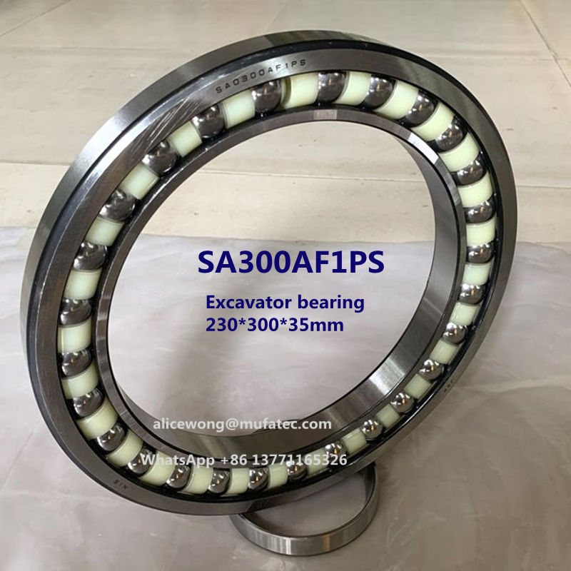 SA0300 AF1PS excavator bearing angular contact ball bearing 230*300*35mm