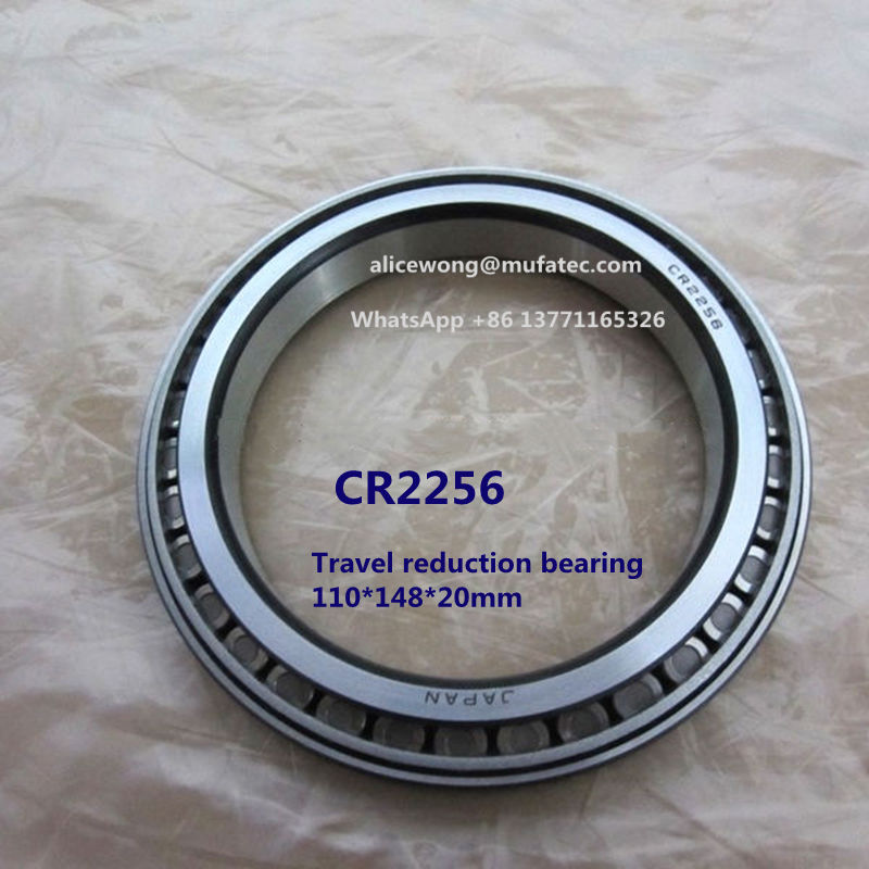 CR2256 excavator bearing angular contact ball bearing 110*148*20mm