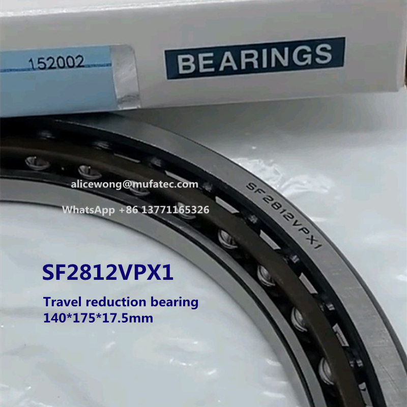 SF2912VPX1 SF2812PX1 SF2812 travel reduction bearing single row angular contact ball bearing 140*175*17.5mm