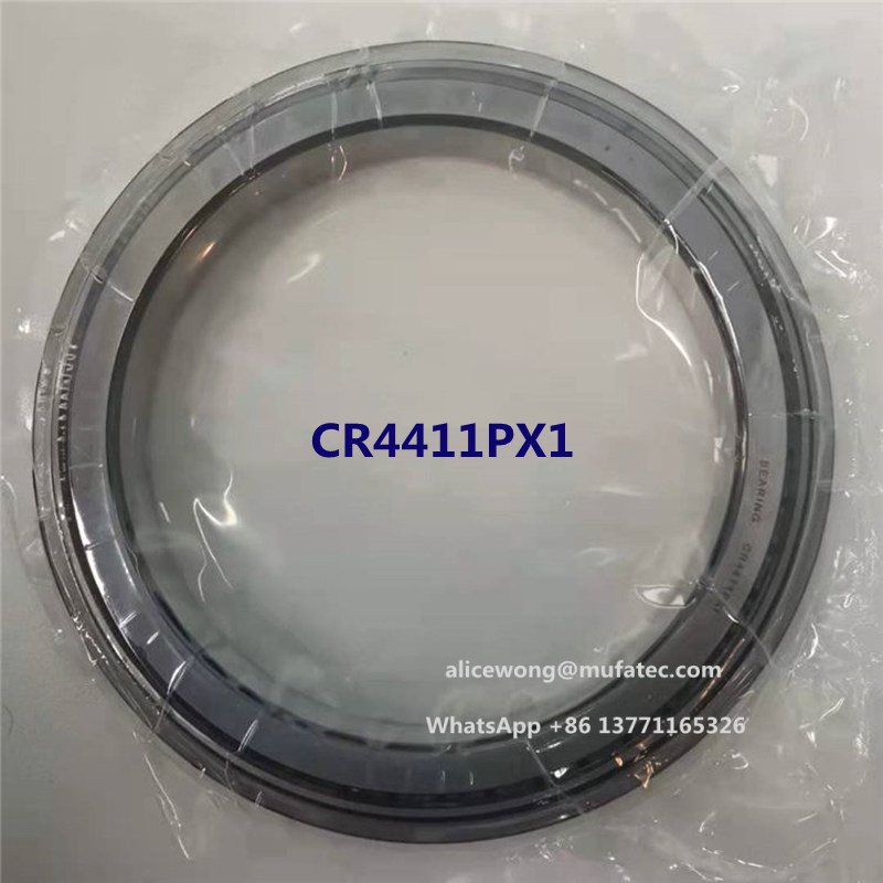 CR4411PX1 excavator bearing thin section taper roller bearing 219.969*290.01*31.75mm