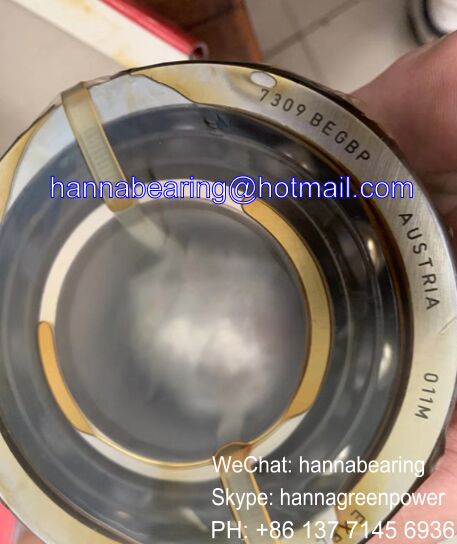 7309BEGBP Angular Contact Ball Bearing / Air Compressor Bearing 45x100x25mm