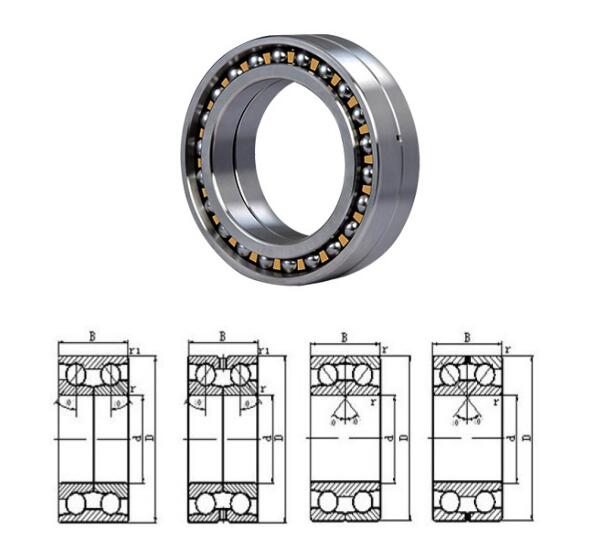 4024X3DM (Size:120x190x66mm) Angular Contact Ball Bearing for Rolling Mill
