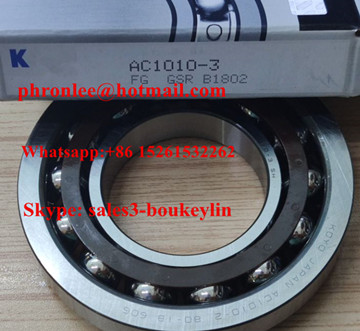 AC1010-3SH Angular Contact Ball Bearing 50x100x20mm