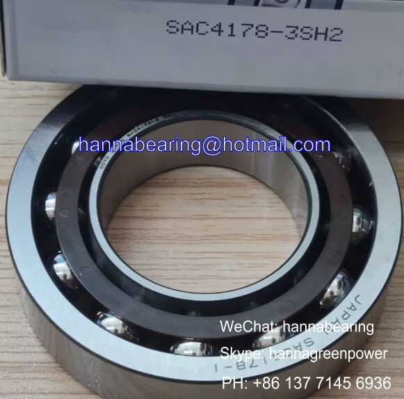 SAC4178-1 Auto Bearings / Angular Contact Ball Bearings 41*78*17.5mm