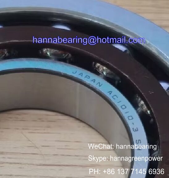 AC1010-3 / AC1010-3 SH Angular Contact Ball Bearings 50*100*20mm