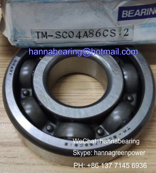 TM-SC04A86CS12 Auto Bearings / Deep Groove Ball Bearings 22x56x15mm
