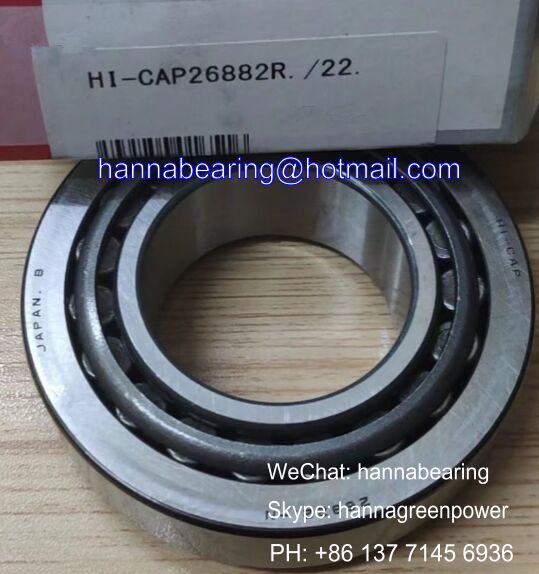 HI-CAP 26882R/22 Auto Bearings / Taper Roller Bearing 41.28x79.38x23.8mm