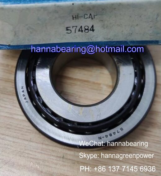 HI-CAP 57484 / 57484-N Tapered Roller Bearing 27x60x16.76mm