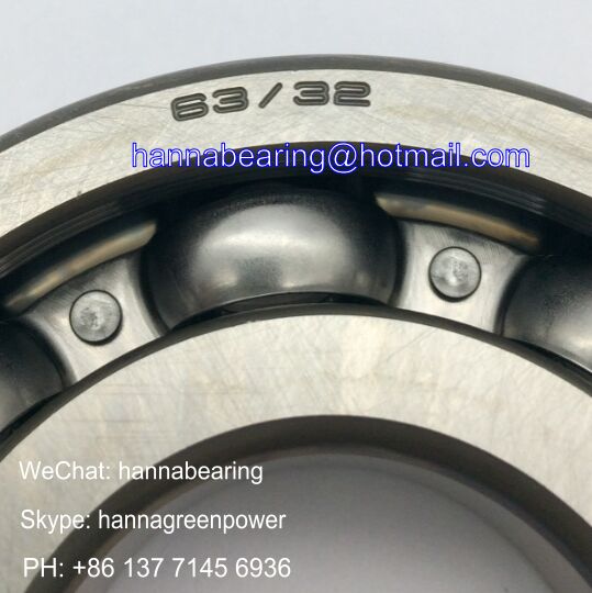 63/32 Auto Bearings / Deep Groove Ball Bearing 32x75x20mm