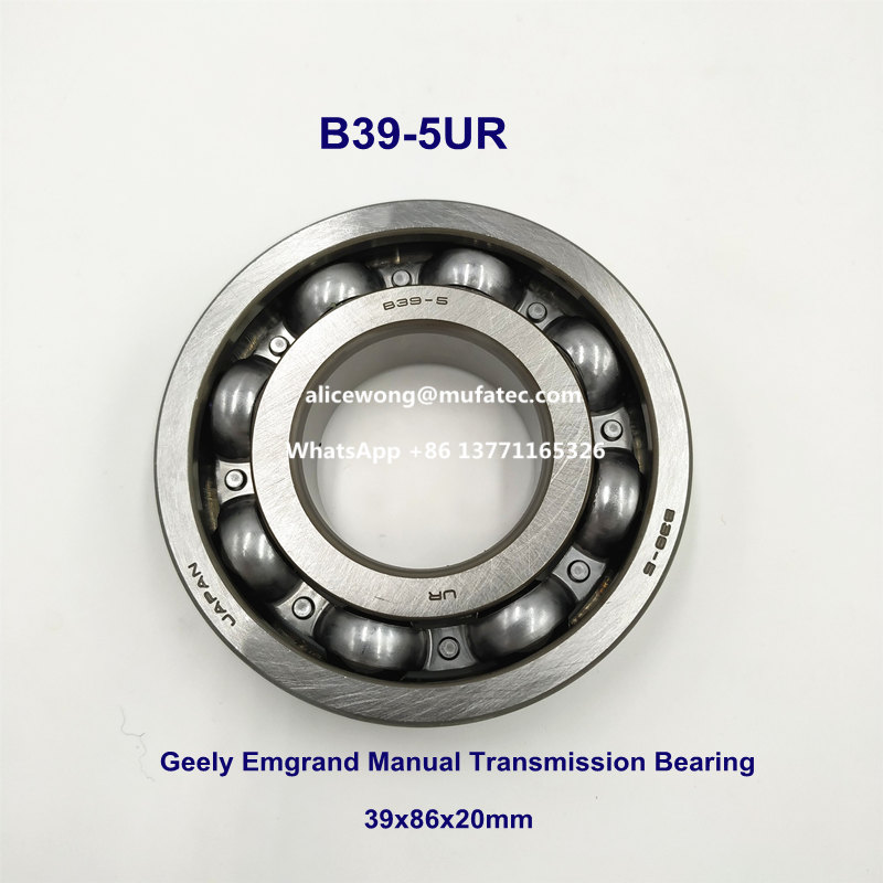 B39-5 B39-5UR Geely Emgrand Manual Transmission Bearing 39x86x20mm