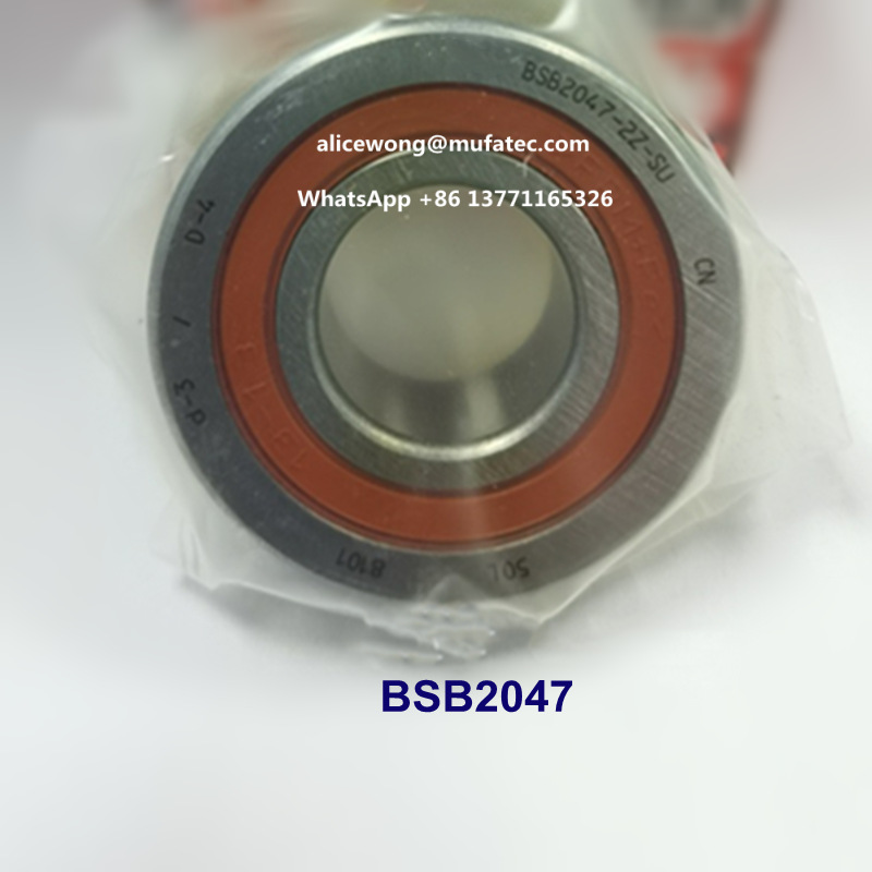 BSB2047 high precision angular contact ball bearings 20*47*15mm