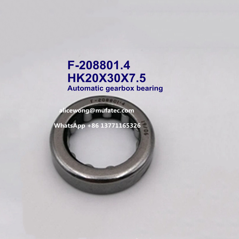 F-208801.4 automobile gearbox bearing cylindrical roller bearing 20*30*7.5mm