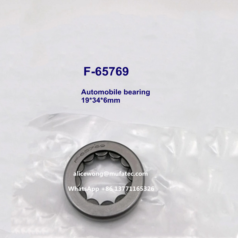 F-65769 automobile bearing cylindrical roller bearing 19*34*6mm