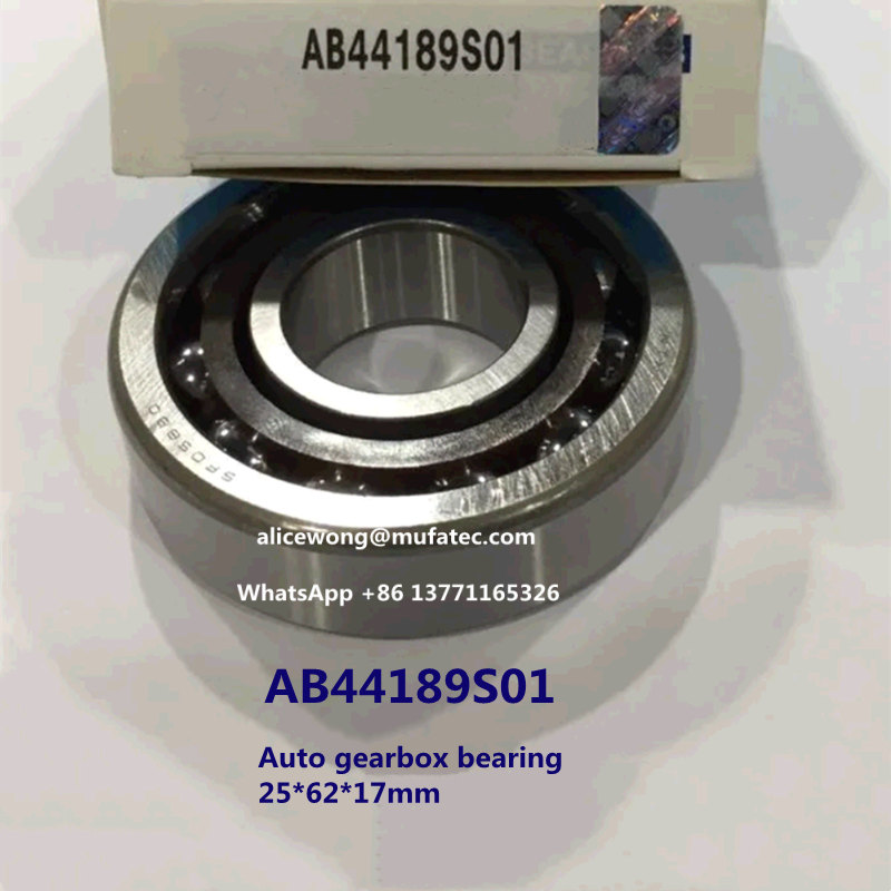 AB44189S01 auto gearbox bearing nylon cage bearing 25*62*17mm