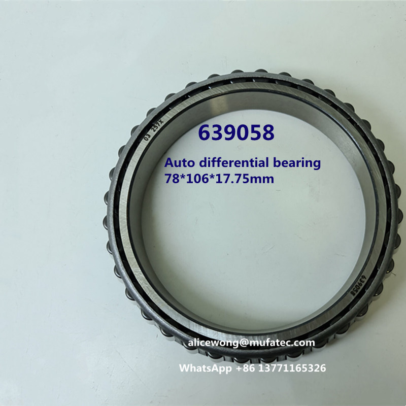 639058 306/78 Fiat Palio differential bearing taper roller bearing 78*106*17.75mm