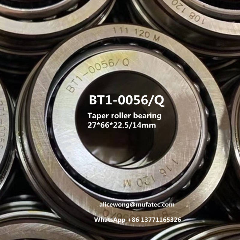 BT1-0056/Q BT1 0056 Q auto bearing taper roller bearing 27*66*22.5/14mm