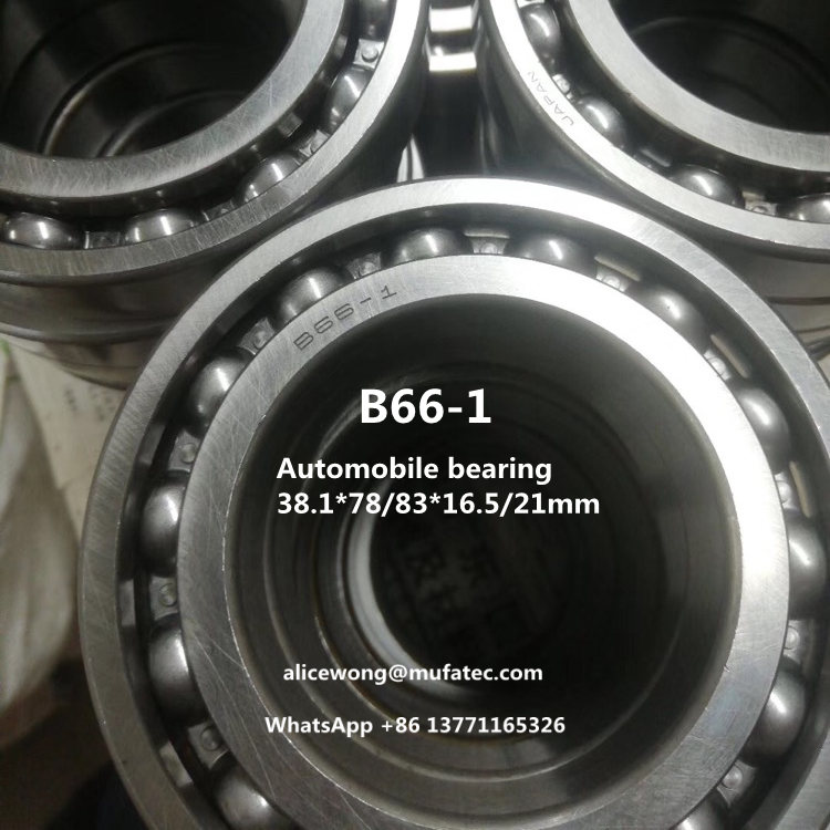 B66-1 automotive gearbox bearing deep groove ball bearing 66*110*22mm