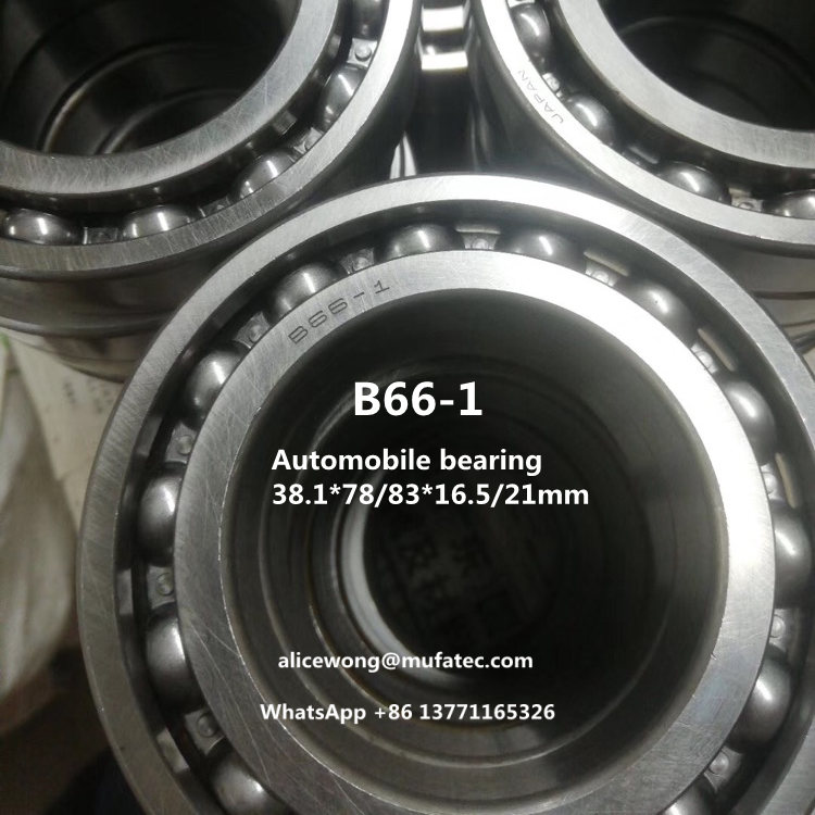 B661 Automotive Gearbox Bearing Deep Groove Ball Bearing 66*110*22mm