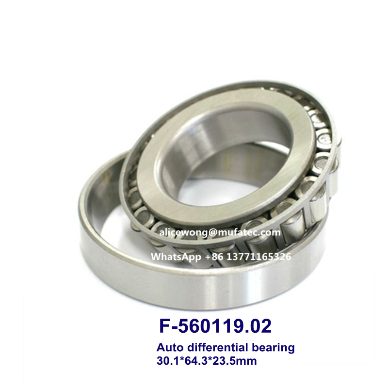 F-560119 F-560119.02.SKL automotive differential bearing taper roller bearing 31.1*64.3*23.5mm