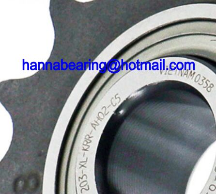 203-XL-KRR-AH02-C5 Roller Chain Bearing / Deep Groove Ball Bearing 16.2x40x18.3mm