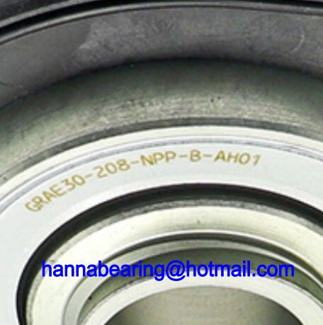 GRAE30-208-NPP-B-AH01 Insert Ball Bearing 30x80x43.7mm