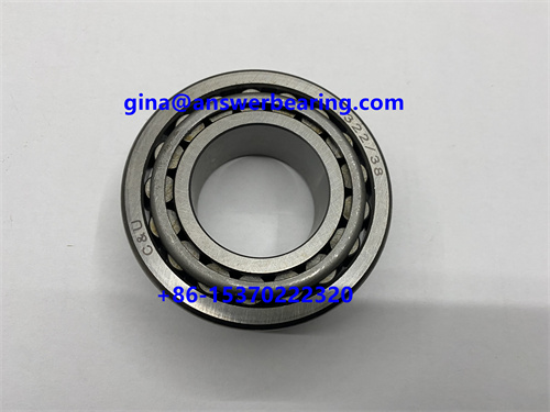 322-38 Tapered Roller Bearing Auto Gearbox Bearing 38x75x25mm