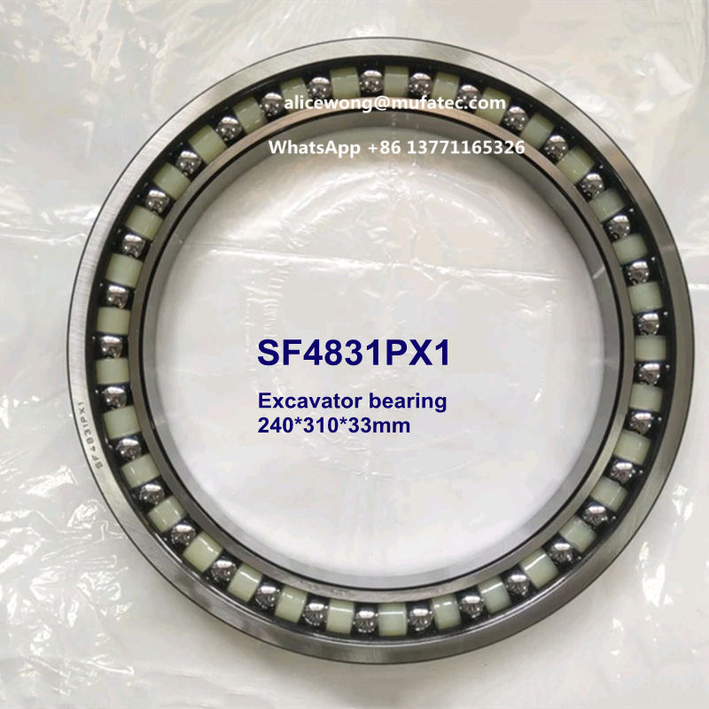SF4831 SF4831PX1 excavator bearing angular contact ball bearing 240*310*33mm