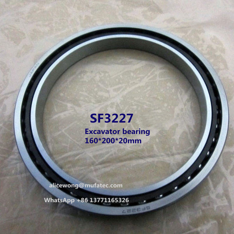 SF3227 Travel Reduction Bearing Single Row Angular Contact Ball Bearing 160*200*20mm