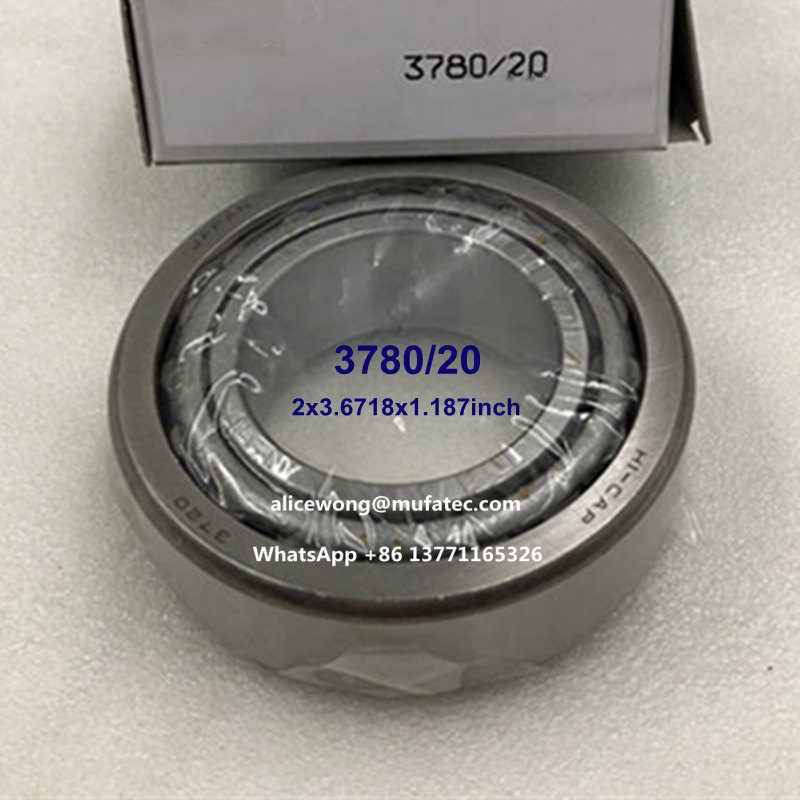 3780/20 3780/3720 Inch tapered roller bearings 2*3.6718*1.187inch