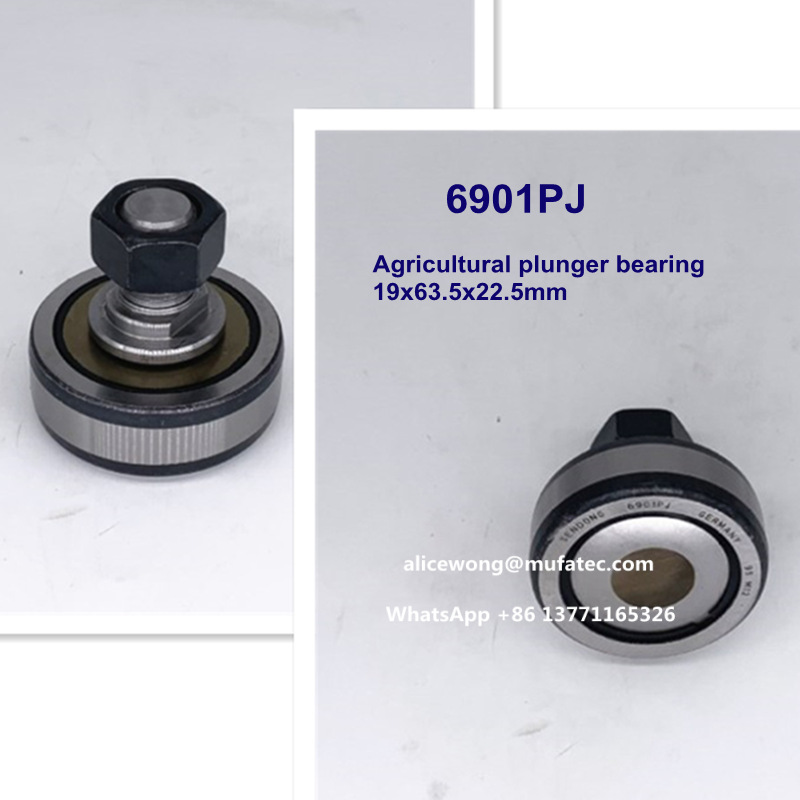 6901PJ agricultral baler plunger bearings cam follower bearings 19*63.5*22.5mm