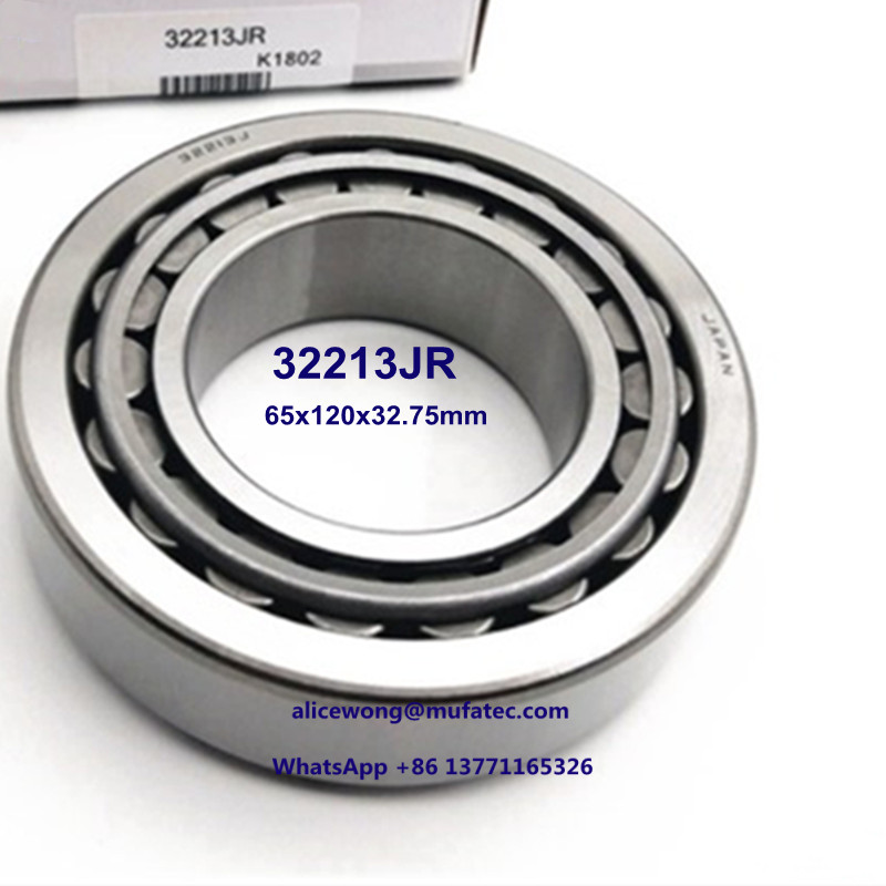 32213JR auto differential bearings automotive bearings taper roller bearings 65*120*32.75mm
