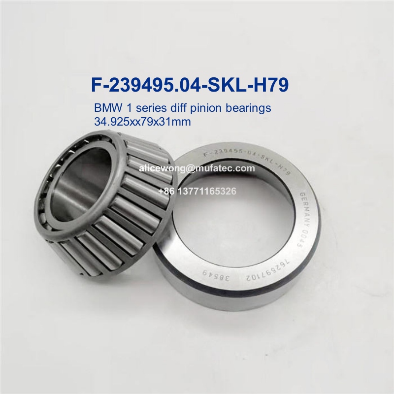 F-239495.04-SKL-H79 F-239495 BMW diff pinion bearings tapered roller bearings 34.925*79*31mm