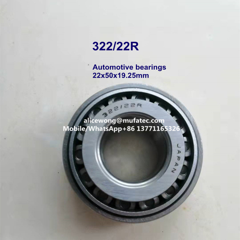 322/22R auto bearings taper roller bearings 20*50*19.25mm