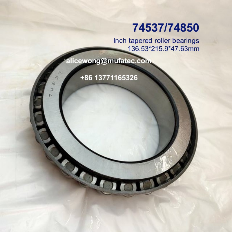 74537/74850 imperial tapered roller bearings 136.53*215.9*47.63mm