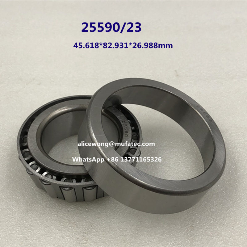 25590/23 imperial tapered roller bearings 45.618*82.931*26.988mm