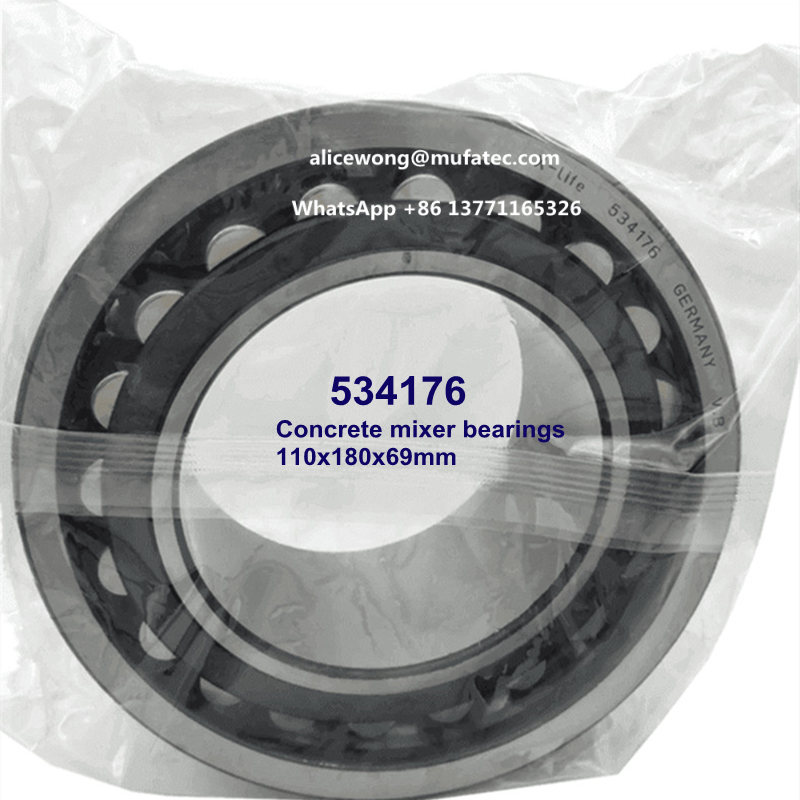 534176 concrete mixer truck bearings cylindrical roller bearings 110*180*69mm