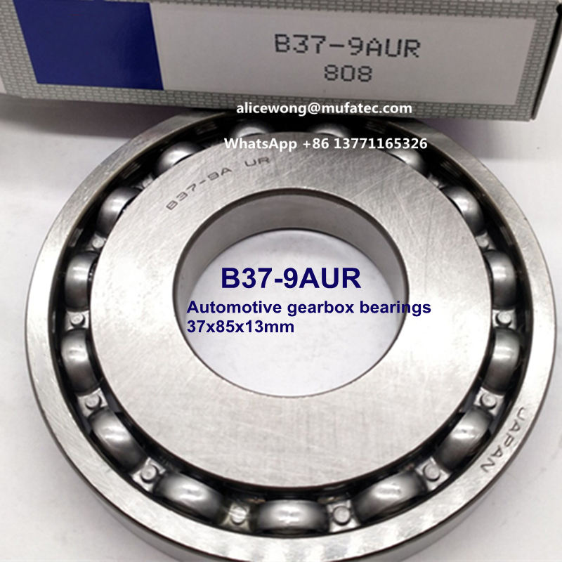 B37-9AUR B37-9 automotive gearbox bearings special deep groove ball bearings 37*85*13mm