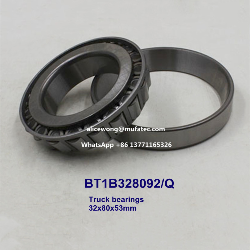 BT1B328092/Q BT1B328092 truck bearings imperial tapered roller bearings 32*80*53mm