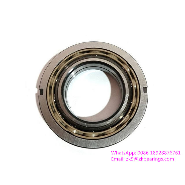 Air compressor bearing BVN-7107 B with 70X125X24 mm angular contact ball bearing