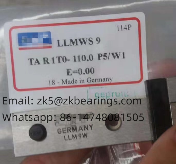 LLMWS 12 TA R1 T0 110 P5 W1 E=0 Profile Rail Ball Guide Linear Rail Assembly