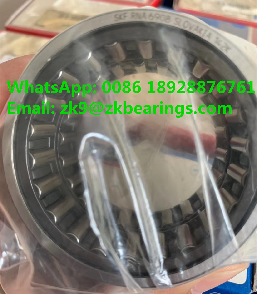 Automotive flanges bearing RNA 6909 52x68x40 mm hydraulic pump needle roller bearing RNA6909