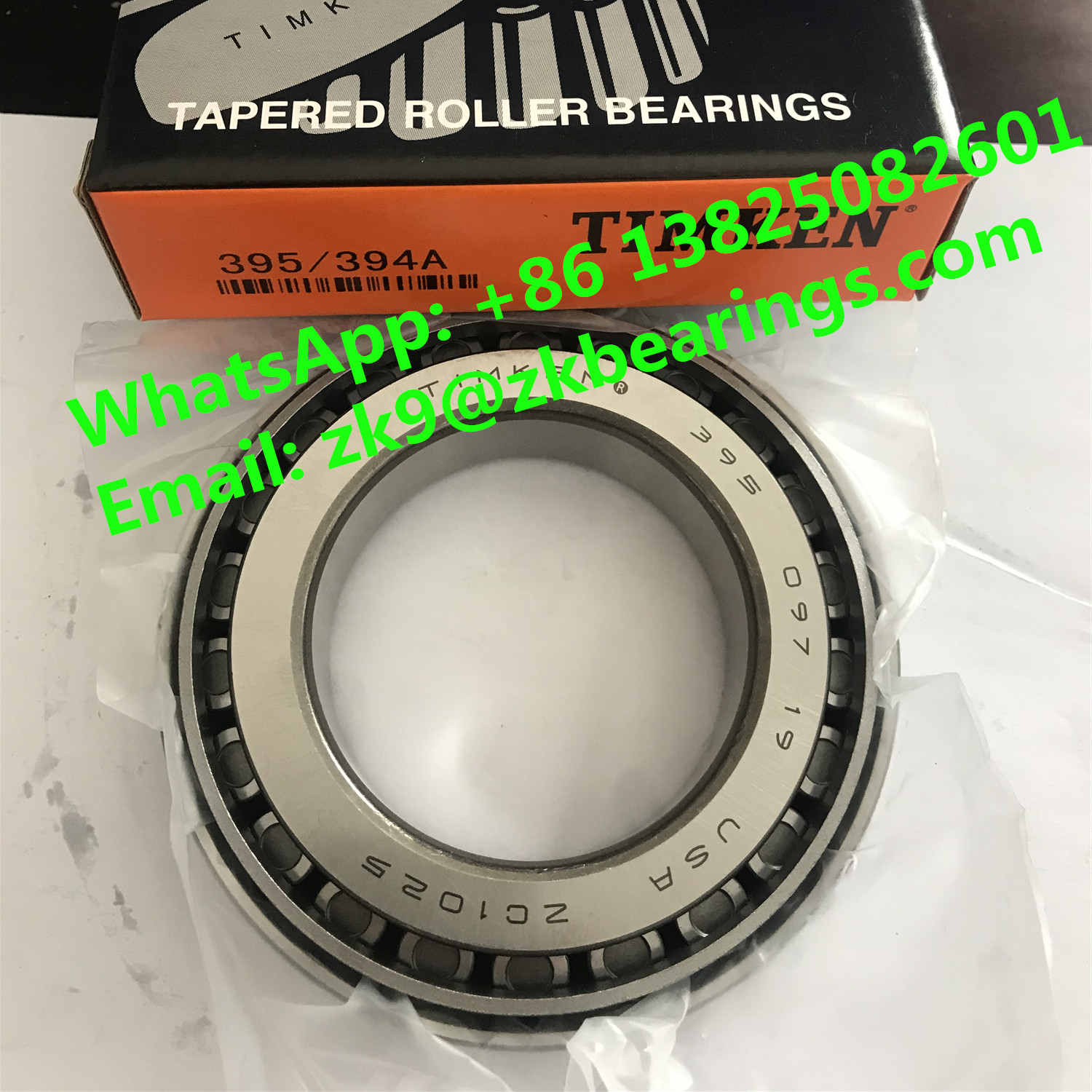 395/394 A Inch Tapered Roller Bearings 395/394 Size 63.5X110X22 mm