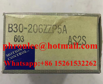 B30-206ZZP5A Deep Groove Ball Bearing 30x72x22/38.2mm