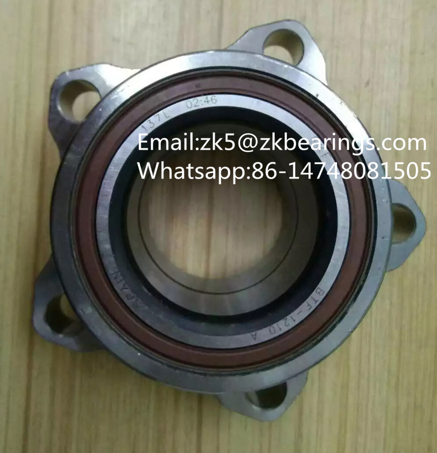 BTF-1210 front hub wheel bearing double-row tapered with flange for russian car